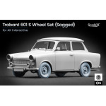 Scalex Wm-35031s 1/35 Trabant 601 S Ordinary Wheel Set Ak Interactive