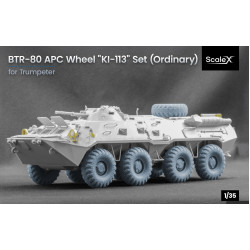 Scalex Wm-35039 1/35 Btr-80 Apc Ordinary Dt-126 Snaga Wheel Set For Trumpeter Scalex Wm-35039 1/35 Btr-80 Apc Ordinary Dt-126 Snaga Wheel Set For Trumpeter