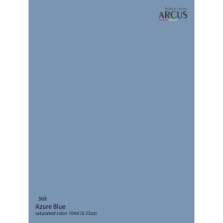 Arcus A368 Acrylic Paint Royal Air Force Azure Blue Saturated Color