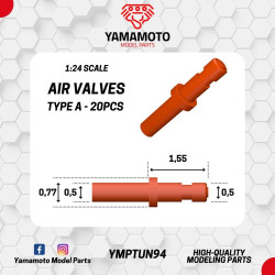 Yamamoto Ymptun94 1/24 Air Valves Type A 20pcs Upgrade Kit