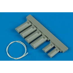 Wheelliant 132013 1/32 U.s.a.f. Wheel Chock With Nylon Thread