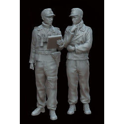 White Stork Miniatures F48008 1/48 Ww2 German Tankers 1944/45 Resin Unpainted