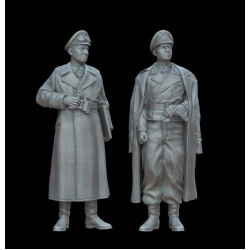 White Stork Miniatures F48020 1/48 German Officers Resin Unpainted Kit