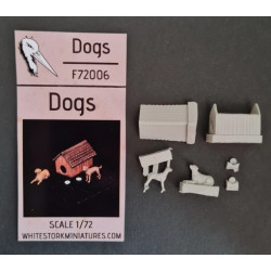 White Stork Miniatures F72006 1/72 Figures Gogs Resin, Unpainted, Unassembled Kit