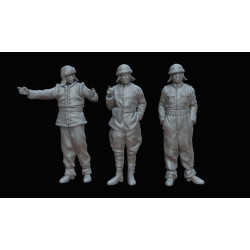 White Stork Miniatures F72066 1/72 Hungarian Tankers Resin Unassembled Unpainted