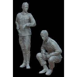 White Stork Miniatures F72086 1/72 Slovak Tankers 1939-1942 Resin Unassembled Unpainted