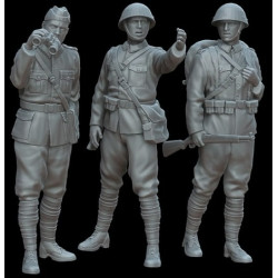 White Stork Miniatures F72087 1/72 Slovak Infantry 1939-1942 Ww2 Resin Unassembled Unpainted