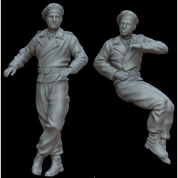 White Stork Miniatures F72088 1/72 German Tankers 1939-1940 Ww2 Resin Unassembled Unpainted