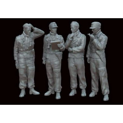 White Stork Miniatures F72097 1/72 German Tankers 1944/45 Ww2 Resin Unassembled Unpainted