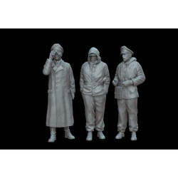 White Stork Miniatures F72098 1/72 German Soldiers Kharkov 1943 Ww2 Resin Unassembled Unpainted