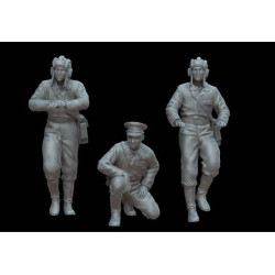 White Stork Miniatures F72119 1/72 Russian Tankers Of The 1950s Resin Unassembled Unpainted