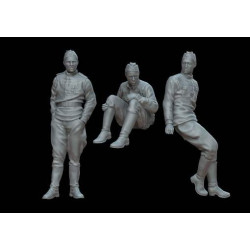 White Stork Miniatures F72126 1/72 Soviet Tank Crew Isu-152 Resin Unassembled Unpainted