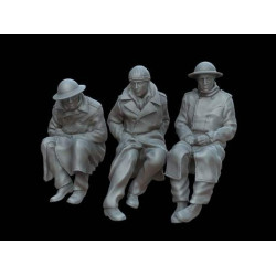 White Stork Miniatures F72132 1/72 British Pows North Africa 1941/1942 Resin Unassembled Unpainted