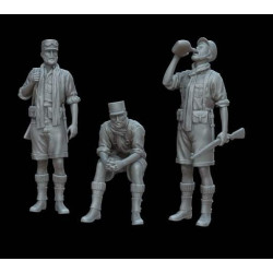 White Stork Miniatures F72157 1/72 Wwii French Foreign Legion Resin Unassembled Unpainted