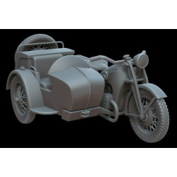 White Stork Miniatures M72008 1/72 French Motorcycle Gnome-rhone Ax2 Resin Kit