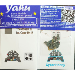 Yahu Model Yma3254 1/32 Me-109e Cyber Rlm66 For Cyber Hobby Accessories