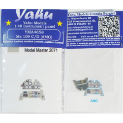 Yahu Model Yma4858 1/48 Me-109 C-d For Amg Accessories For Aircraft