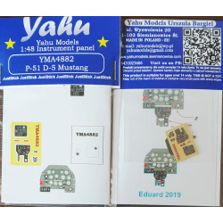 Yahu Model Yma4882 1/48 P-51 D-5 For Eduard Accessories Aircraft