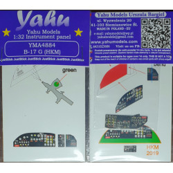 Yahu Model Yma4884 1/48 B-17g For Hkm Accessories Aircraft
