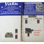 Yahu Model Yma4896 1/48 F-86e/F Sabre Black For Hasegawa Eduard Revell