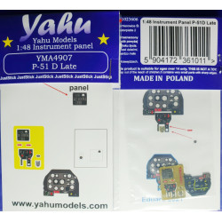 Yahu Model Yma4907 1/48 P-51d Late For Eduard Accessories For Aircraft