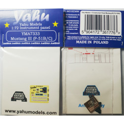 Yahu Model Yma7333 1/72 Mustang Iii P-51 B/C For Arma Hobby Accessories For Aircraft