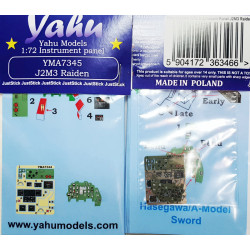 Yahu Model Yma7345 1/72 J2m3 Raiden For Hasegawa Sword Accessories For Aircraft
