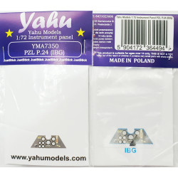 Yahu Model Yma7350 1/72 Instrument Panel For Pzl P.24 For Ibg