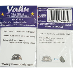 Yahu Model Yma7363 1/72 Spitfire I Early/Middle Ibg