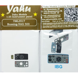 Yahu Model Yml3517 1/35 Bussing-nag 500 For Ibg Accessories Kit