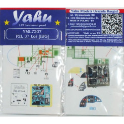 Yahu Model Yml7207 1/72 Pzl 37 Los Accessories For Aircraft