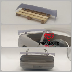 Yamamoto Ymptun35 1/24 Jdm Gt Wing Upgrade Set Resin Kit