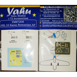 Yahu Model Yms7208 1/72 Pzl 23 Karas Romanian Af Accessories For Aircraft