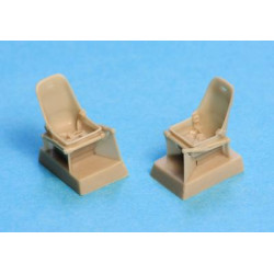 Sbs 48007 1/48 Bf 109 Seat With Harness X2 Resin Model Kit