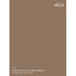 Arcus A435 Acrylic Paint Nocciola Chiaro 4 Light Hazelnut Saturated Color