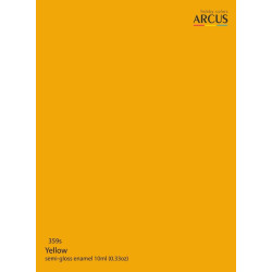 Arcus A359 Acrylic Paint Royal Air Force Yellow Saturated Color