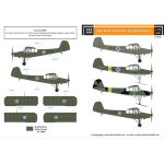 Sbs D72030 1/72 Fieseler Fi 156 Storch In Finnish Service For Academy Heller Decals Model