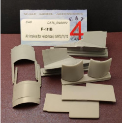 Cat4-r48092 1/48 F111b Air Intakes For Hobbyboss Scale Model Accessories