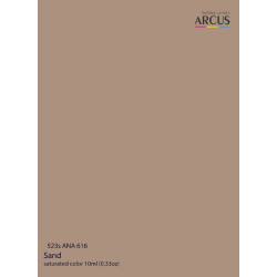 Arcus A523 Acrylic Paint Ana 616 Sand Saturated Color