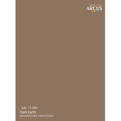 Arcus A528 Acrylic Paint 71 009 Dark Earth Saturated Color