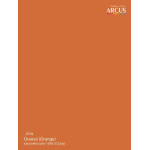 Arcus A410 Acrylic Paint Oranssi Orange Saturated Color