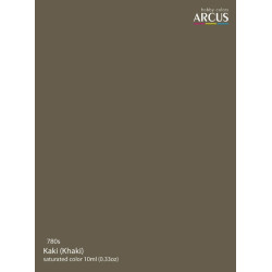 Arcus A780 Acrylic Paint Kaki Khaki Saturated Color