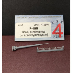 Cat4-r48094 1/48 F111b Shock Sensing Probe For Academy/Hobbyboss Aircraft Accessories