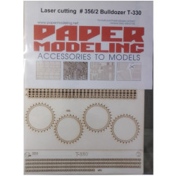 Orel 356/2 1/25 T 330 Paper Modeling Accessories To Models Laser Cutting