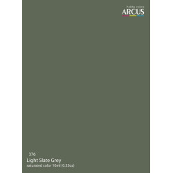 Arcus A376 Acrylic Paint Royal Air Force Light Slate Grey Saturated Color