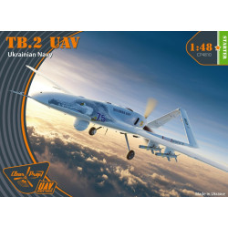 Clear Prop 4810 1/48 Bayraktar Tb 2 Uav Ukrainian Navy Plastic Model Kit