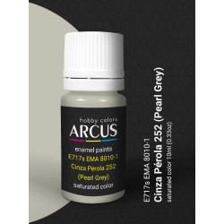 Arcus 717 Enamel Paint Brazilian Air Force Ema 8010 1 Cinza Perola 252 Pearl Grey Saturated Color