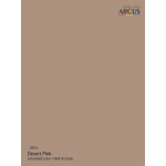 Arcus A331 Acrylic Paint Royal Air Force Desert Pink Saturated Color