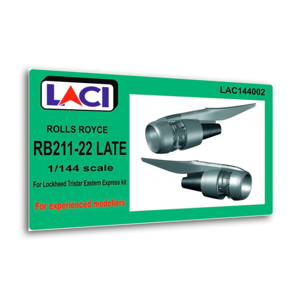 Laci 144002 1/144 Rolls Royce RB211-22 Late Engine for Lockheed L-1011 ...