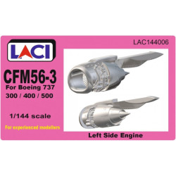 Laci 144006 1/144 Cfm56-3 Left Side Engine For Boeing 737-300/400/500